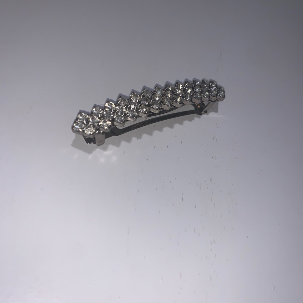 Diamond hair clip
